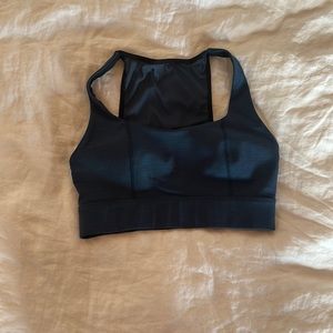 Sweaty Betty Studio Open Back Sports Bra - Beetle Blue